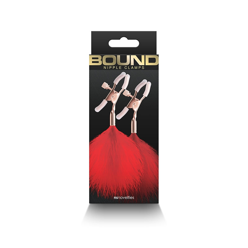 NS - Bound - Nipple Clamps - F1 - Red