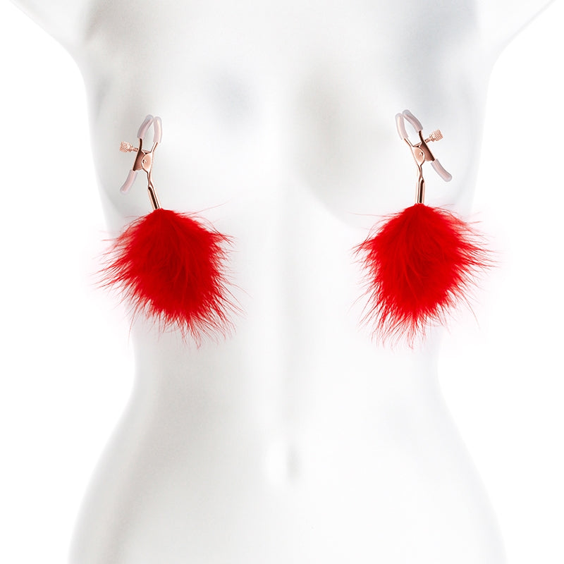 NS - Bound - Nipple Clamps - F1 - Red