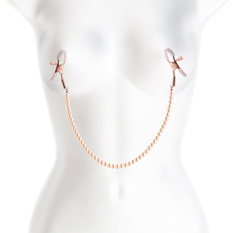 NS - Bound - Nipple Clamps - DC1 - Rose Gold