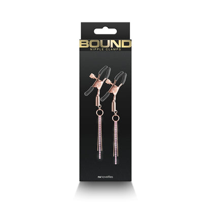NS - Bound - Nipple Clamps - D3 - Rose Gold