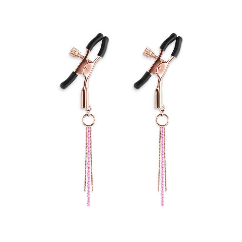 NS - Bound - Nipple Clamps - D3 - Rose Gold