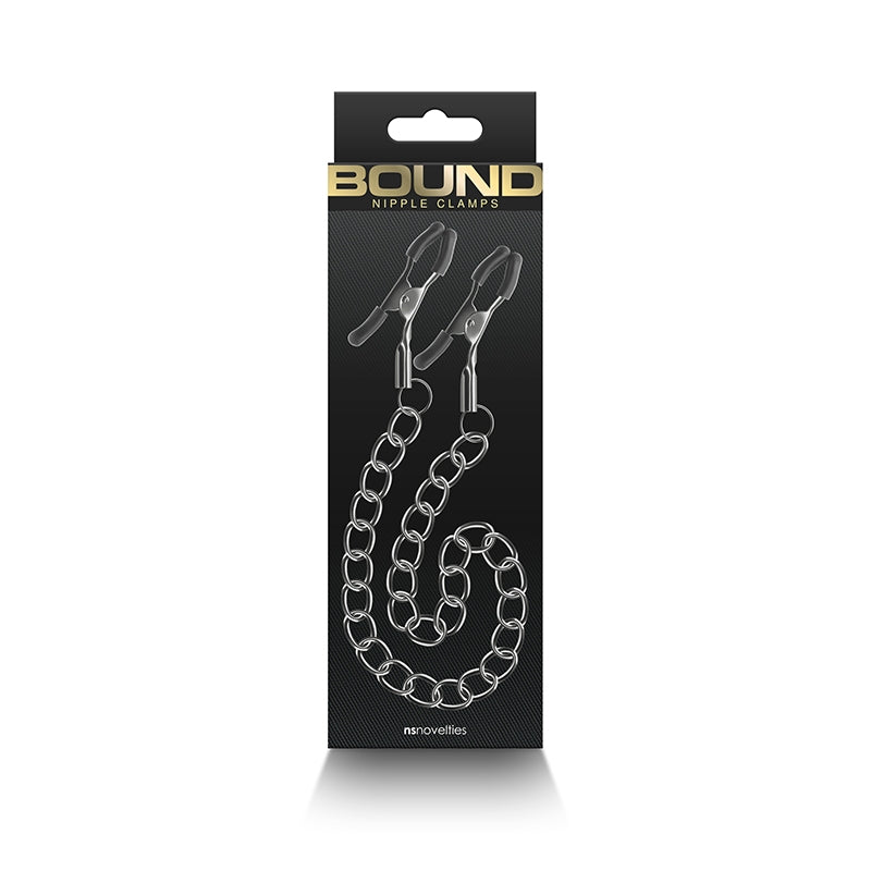 NS - Bound - Nipple Clamps - DC2 - Gunmetal