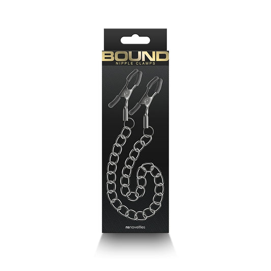 NS - Bound - Nipple Clamps - DC2 - Gunmetal