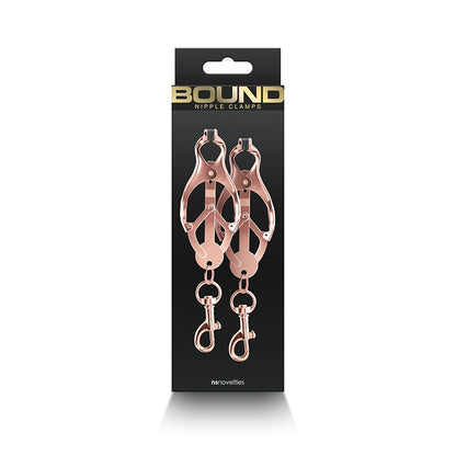 NS - Bound - Nipple Clamps - C3 - Rose Gold