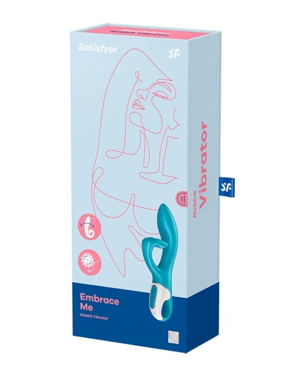 [Damaged Packaging Sale] Satisfyer Embrace Me Turquoise