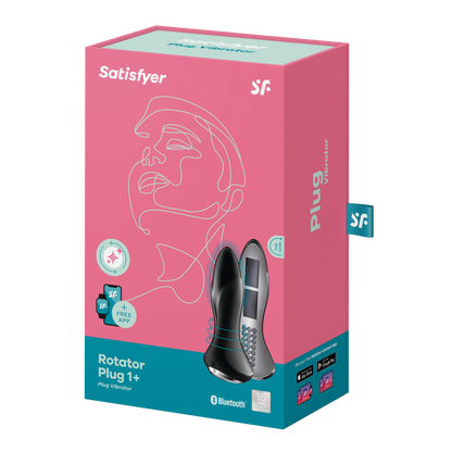 Satisfyer Rotator Plug 1+ Black
