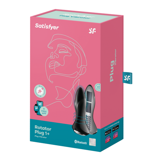 Satisfyer Rotator Plug 1+ Black