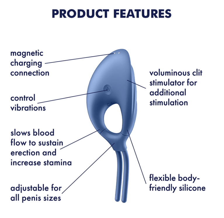 Satisfyer Swordsman Blue