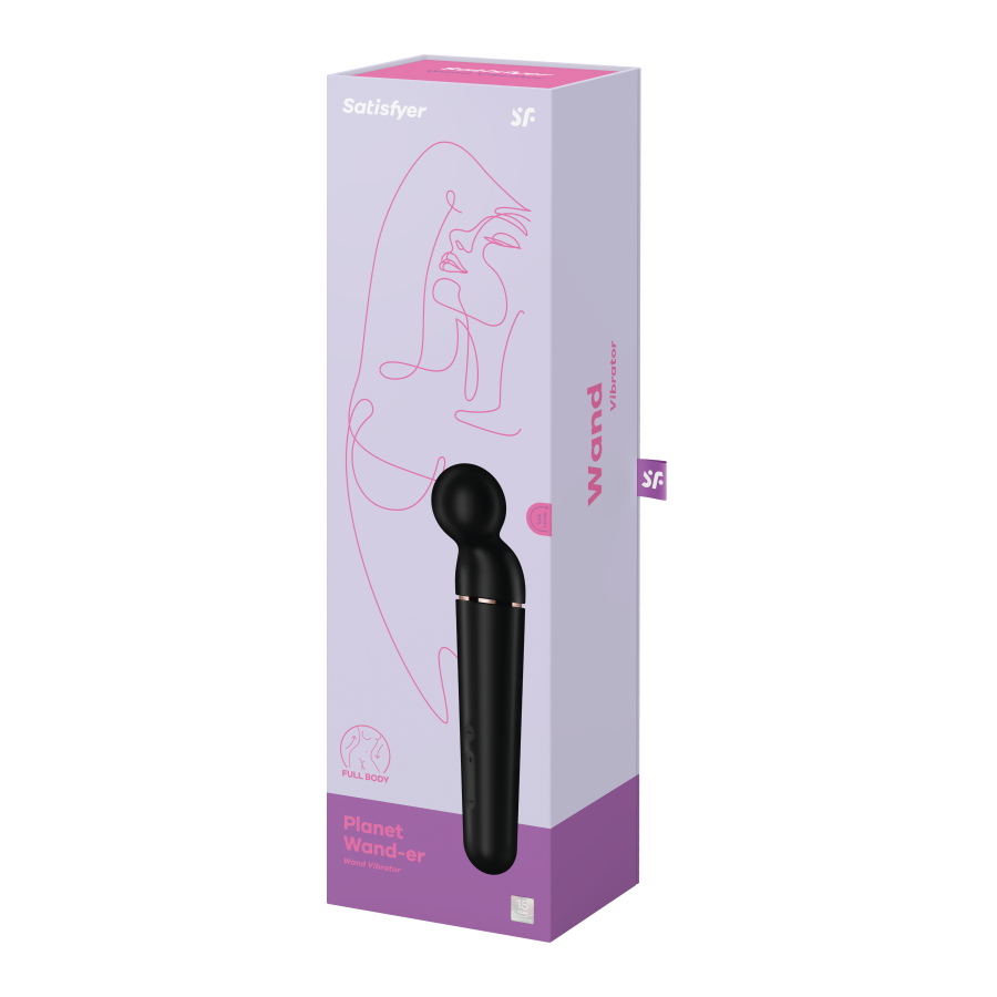Satisfyer Planet Wand-er Black