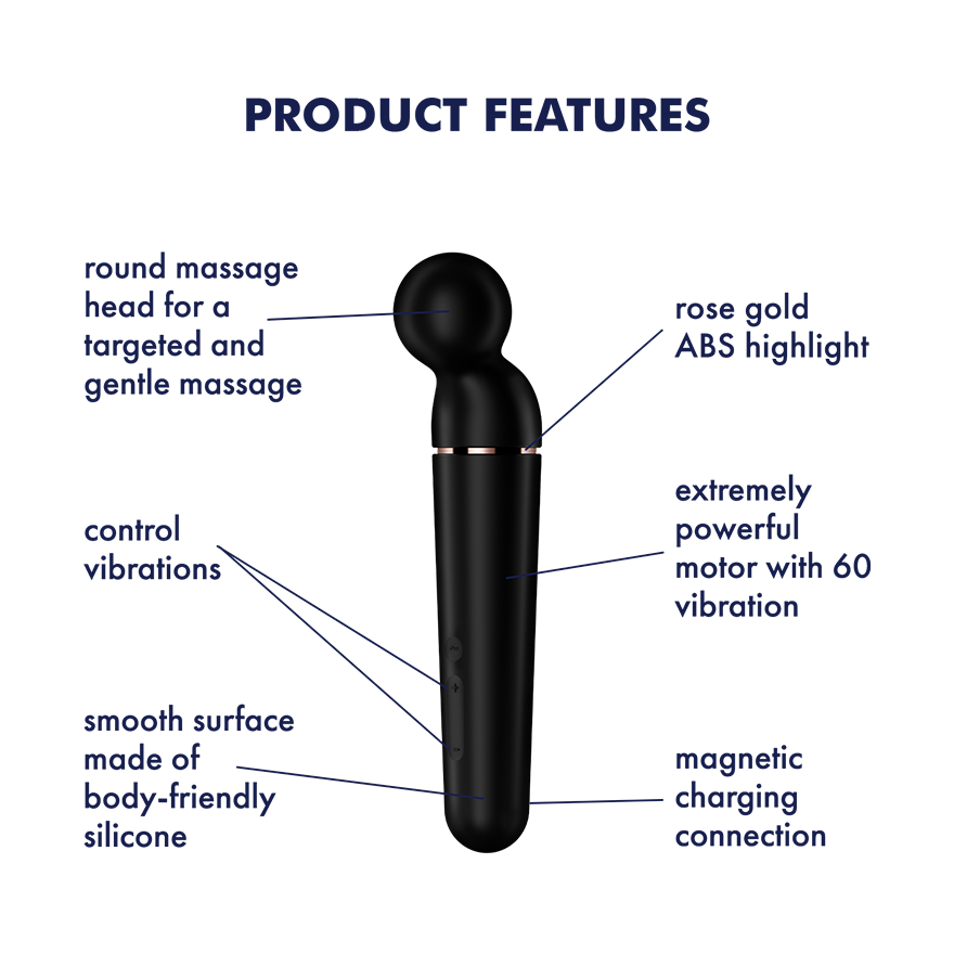 Satisfyer Planet Wand-er Black