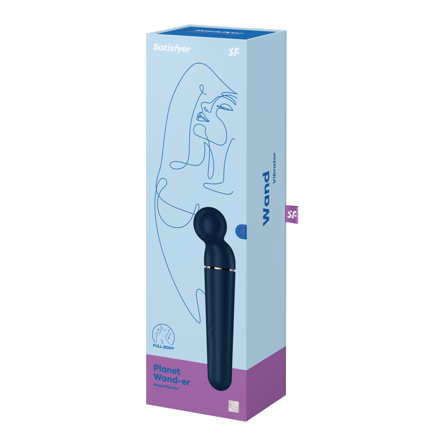Satisfyer Planet Wand-er Blue