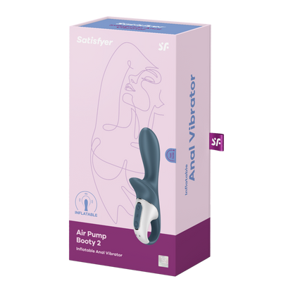 Satisfyer Air Pump Booty 2 Dark Grey