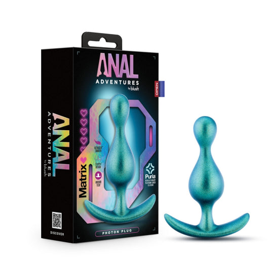 Blush - Anal Adventures Matrix - Photon Plug - Neptune Teal