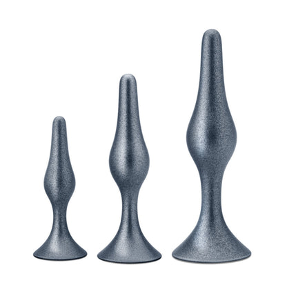 Blush - Anal Adventures Matrix - Genesis Plug Kit - Stellar Silver