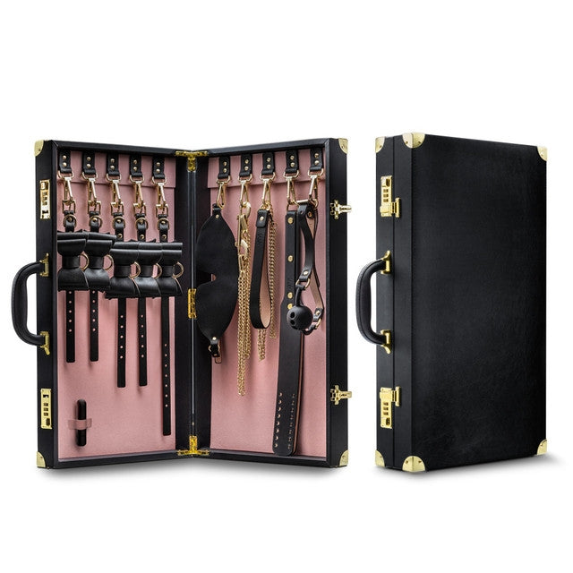 Blush - Temptasia - Safe Word - Bondage Kit with Suitcase - Black