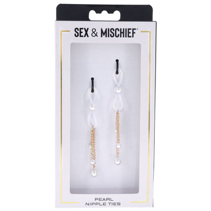 Sportsheets - S&M Pearl Nipple Ties