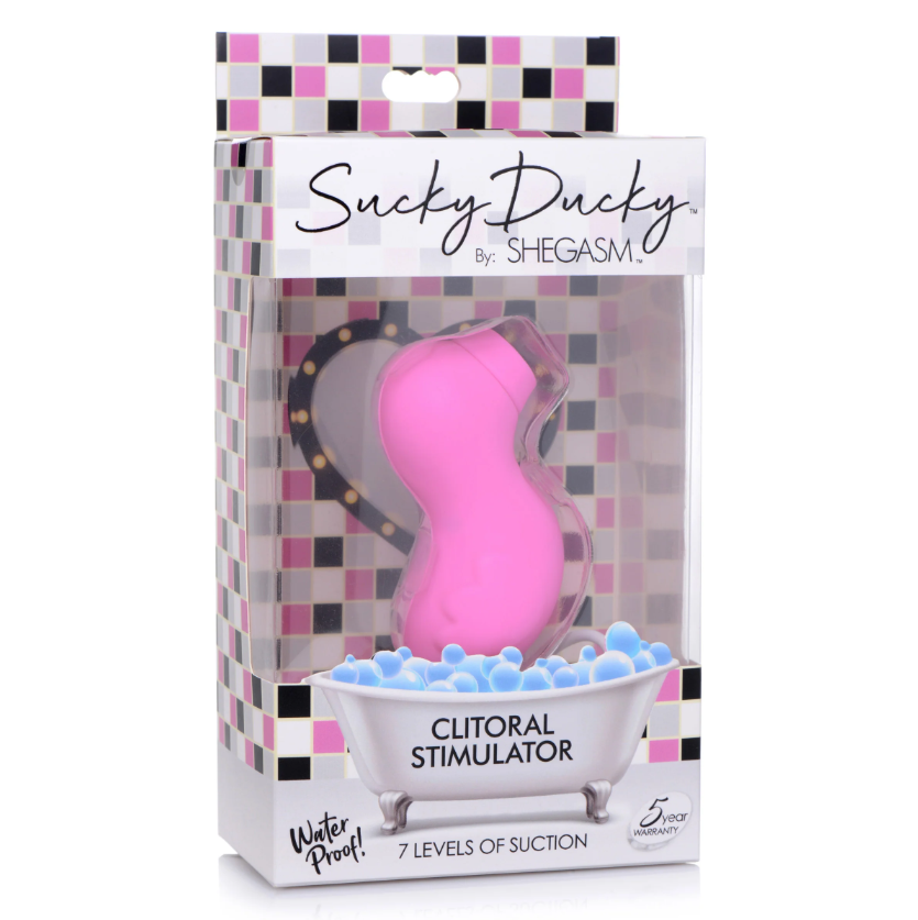 Shegasm - Sucky Ducky Clitoral Stimulator Pink
