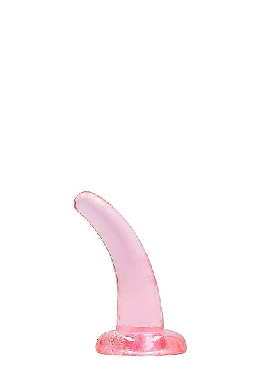 Shots - RealRock - 5"/12cm Non Realistic Dildo With Suction Cup - Pink