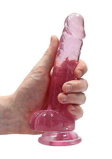 Shots - RealRock - Realistic Dildo with Balls 7"/19cm - Pink