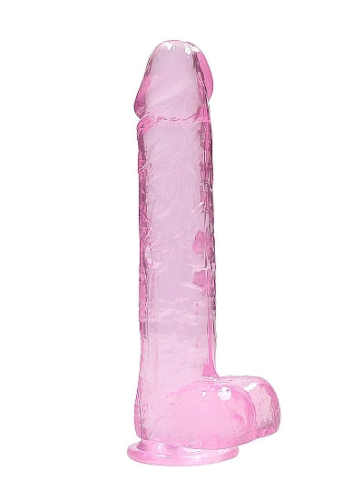 Shots - RealRock - Realistic Dildo with Balls 9"/25cm - Pink