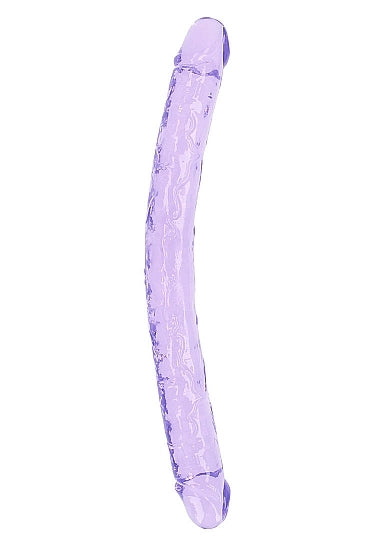 Shots - RealRock - Double Dong - 18''/ 45 cm - Purple