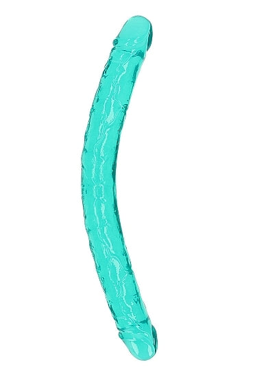 Shots - RealRock - Double Dong - 18''/ 45 cm - Turquoise