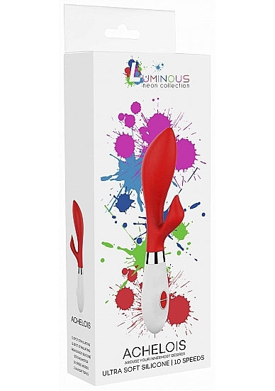 Achilles - Ultra Soft Silicone - 10 Speeds - Red