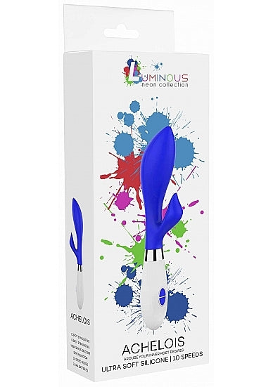 Shots - Achelois Ultra Soft Silicone 10 Speed - Royal Blue