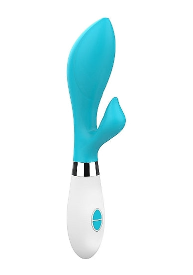 Shots - Achelois Ultra Soft Silicone 10 Speed - Turquoise