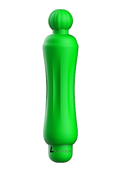 Shots - Demi 10-Speed ABS Bullet w Ultra Soft Silicone Sleeve - Green