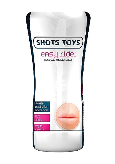 Shots Toys - Easy Rider Squeeze Masturbator - Mouth