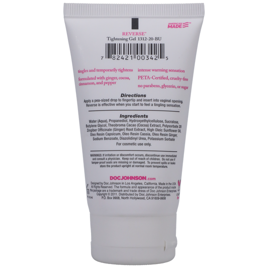 Doc Johnson Intimate Enhancements Reverse - Tightening Gel For Women 2oz (Bulk)