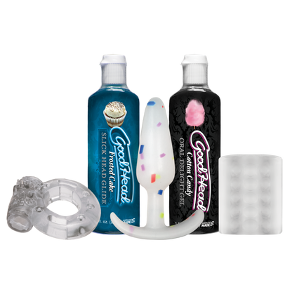 GoodHead - Party Pack - 5 Piece Kit Cotton Candy, Frosted Cake