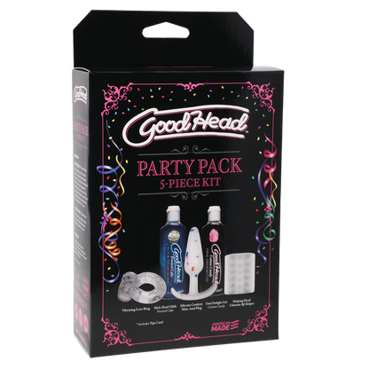 GoodHead - Party Pack - 5 Piece Kit Cotton Candy, Frosted Cake