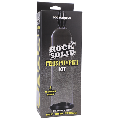 Rock Solid - Penis Pumping Kit
