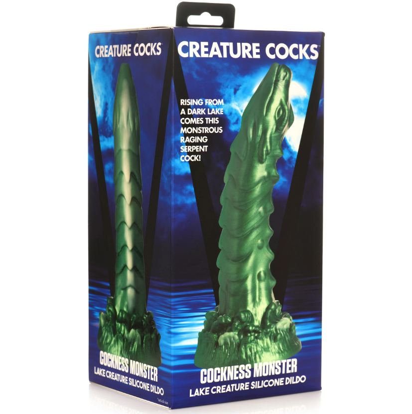Creature Cocks - Cockness Monster Lake Creature Silicone Dildo