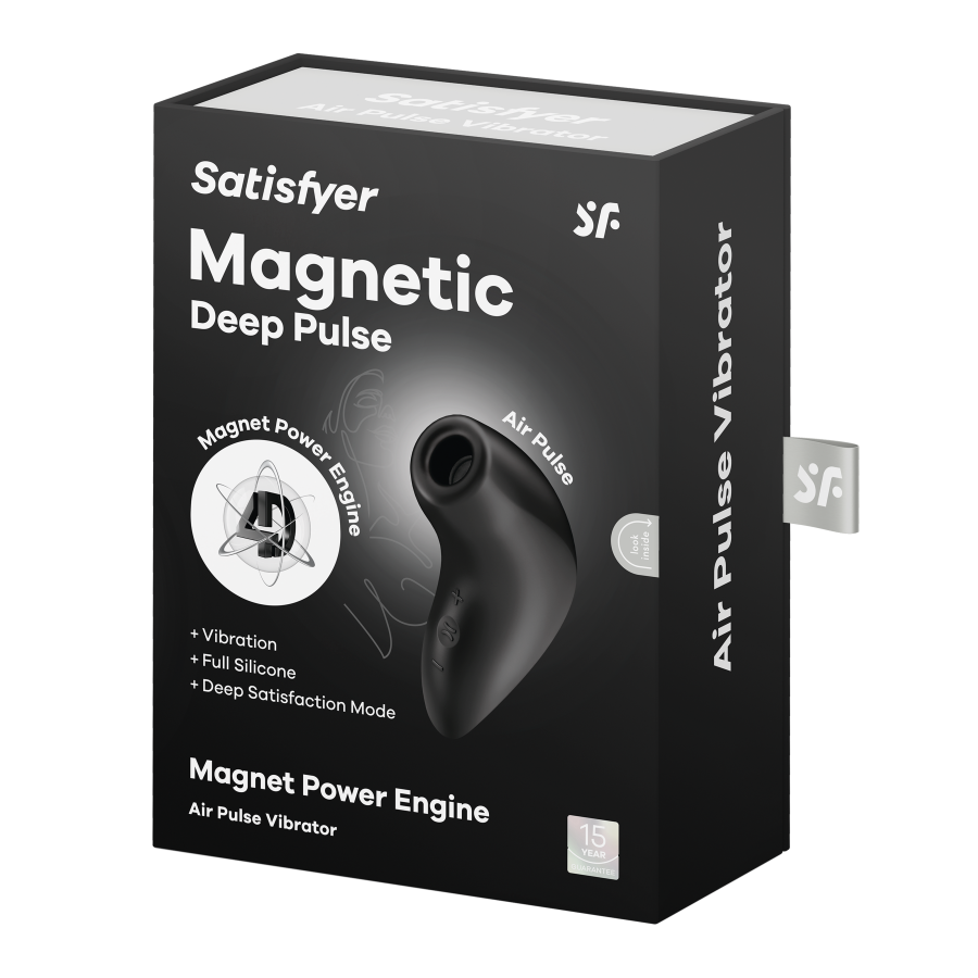 Satisfyer Magnetic Deep Pulse Black