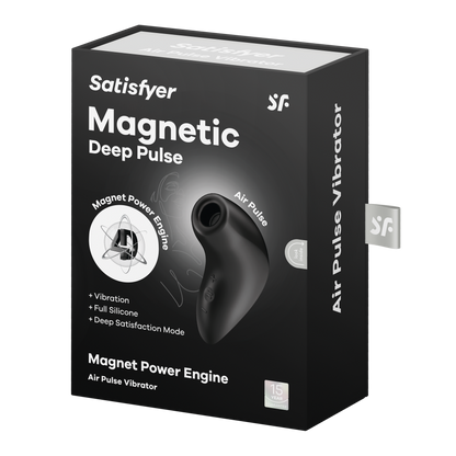 Satisfyer Magnetic Deep Pulse Black
