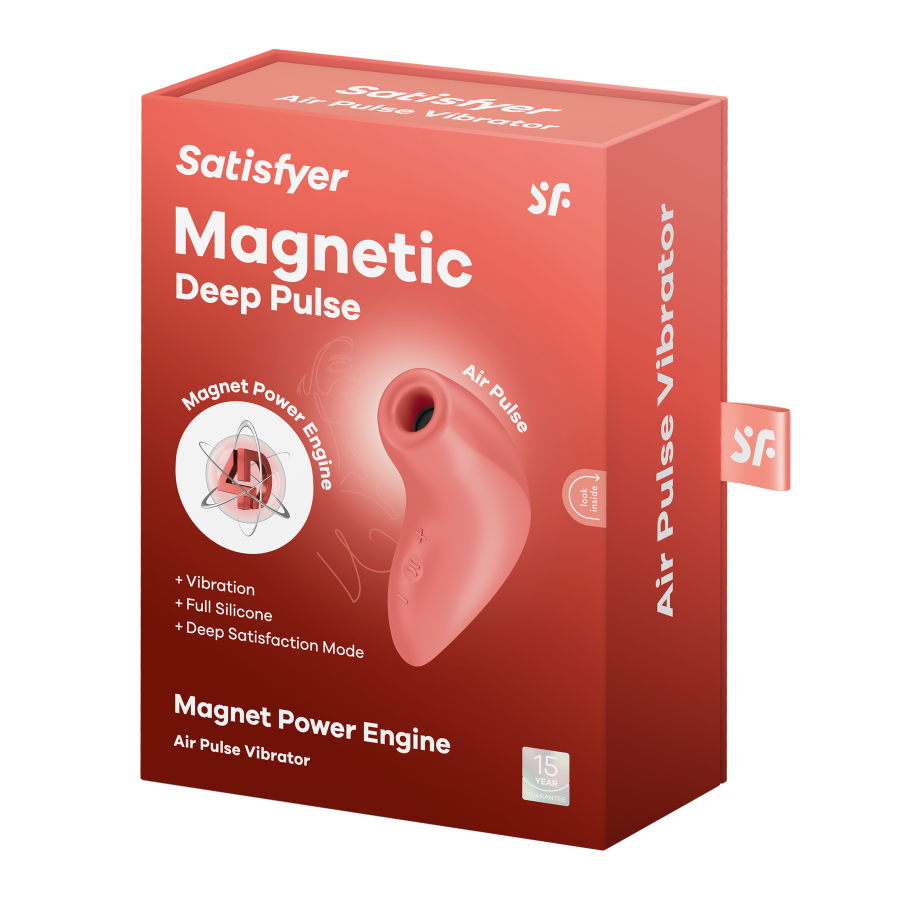 Satisfyer Magnetic Deep Pulse Terracotta