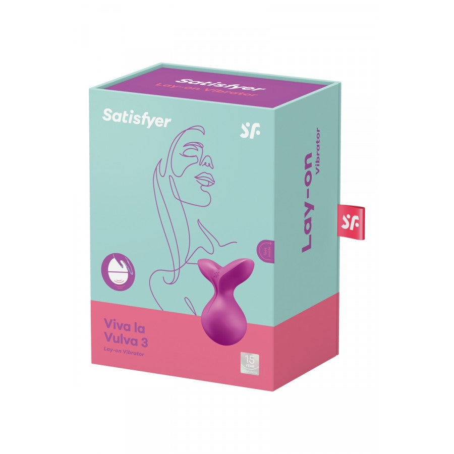 Satisfyer Viva La Vulva 3 Violet