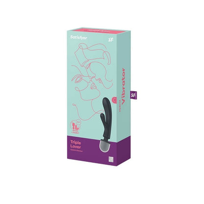Satisfyer Triple Lover Grey