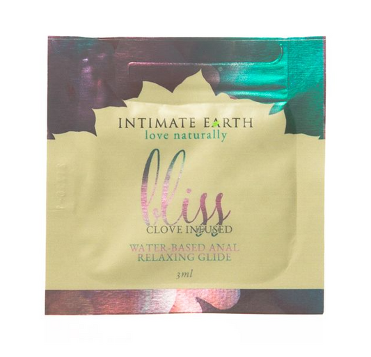 Intimate Earth - Bliss Relaxing Anal Water Based 3mL Foil
