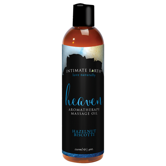Intimate Earth - Heaven Hazelnut Biscotti Massage Oil 120mL