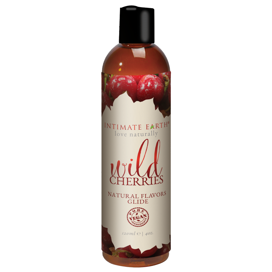 Intimate Earth - Wild Cherries Natural Flavors Glide 120mL