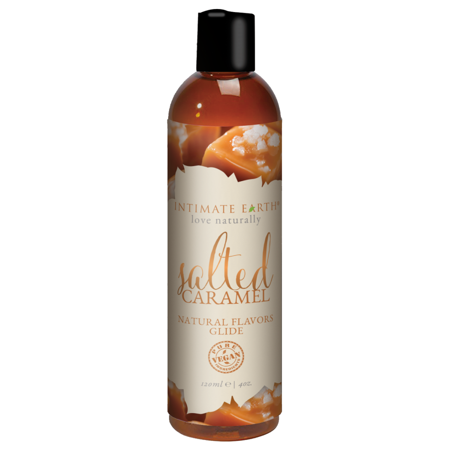 Intimate Earth - Salted Caramel Natural Flavors Glide 120mL