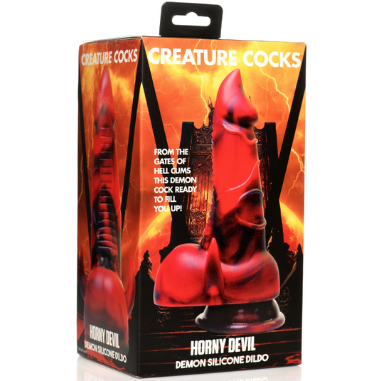 Creature Cocks - Horny Devil Demon Silicone Dildo