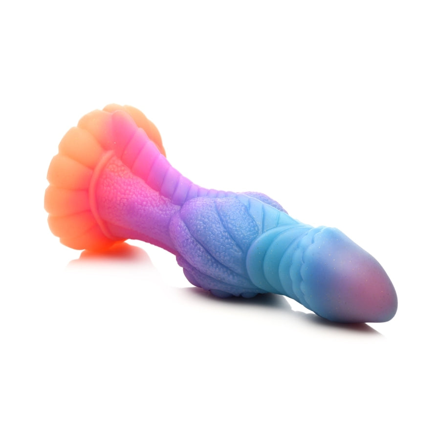 Creature Cocks - Galactic Cock Alien Creature Glow-in-the-Dark Silicone Dildo