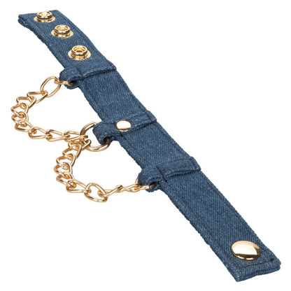 Ride 'Em Premium Denim Collection Wrist Cuffs