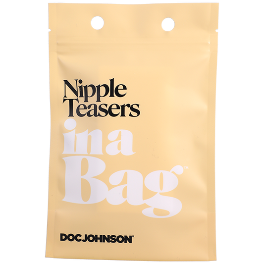 Doc Johnson In A Bag - Nipple Teasers In A Bag - Smoke Black