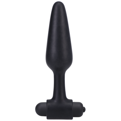 In A Bag - Vibrating Butt Plug In A Bag - 5 inch - Black